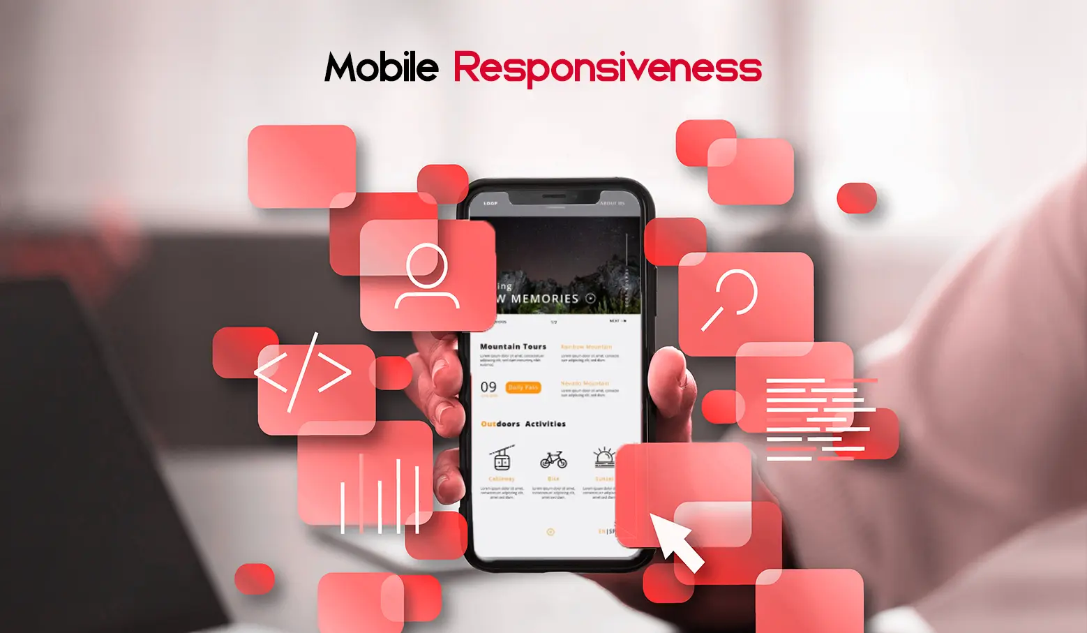 web development Mobile responsive website
